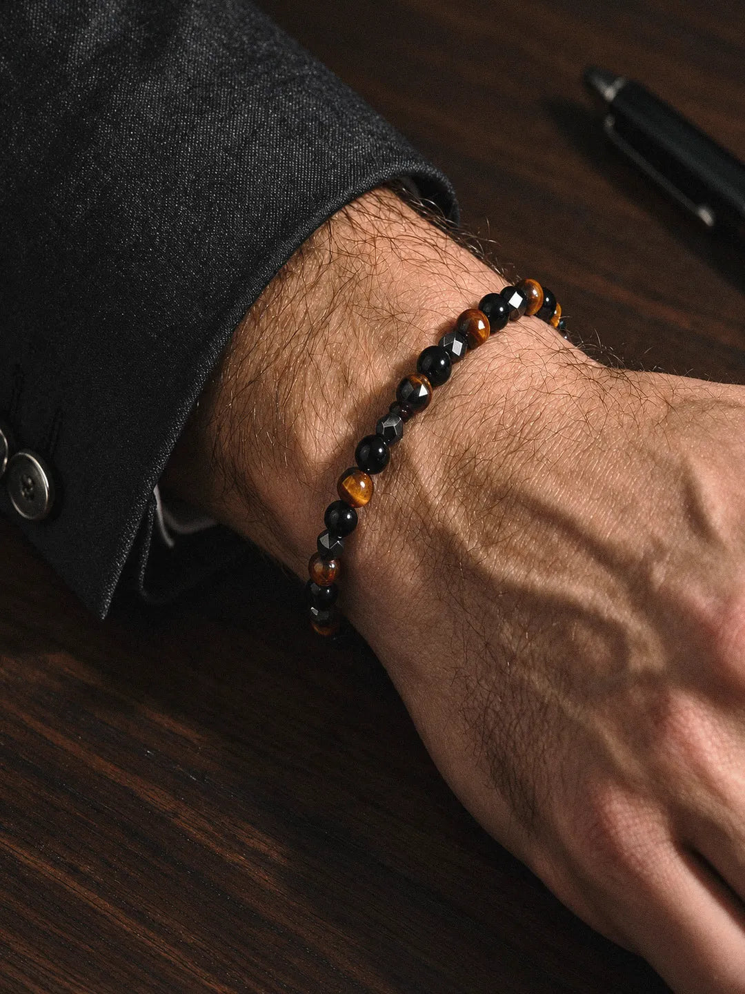 Natural Tiger’s Eye Bracelet Ashford