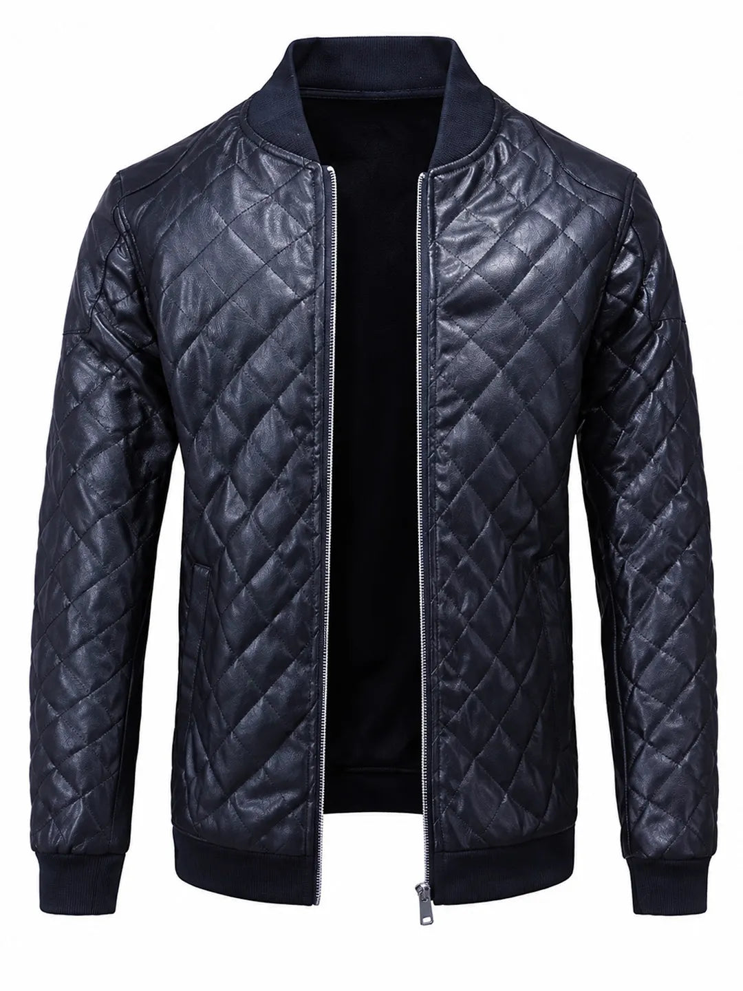 Diamond-Quilted Bomber Jacket Ashford