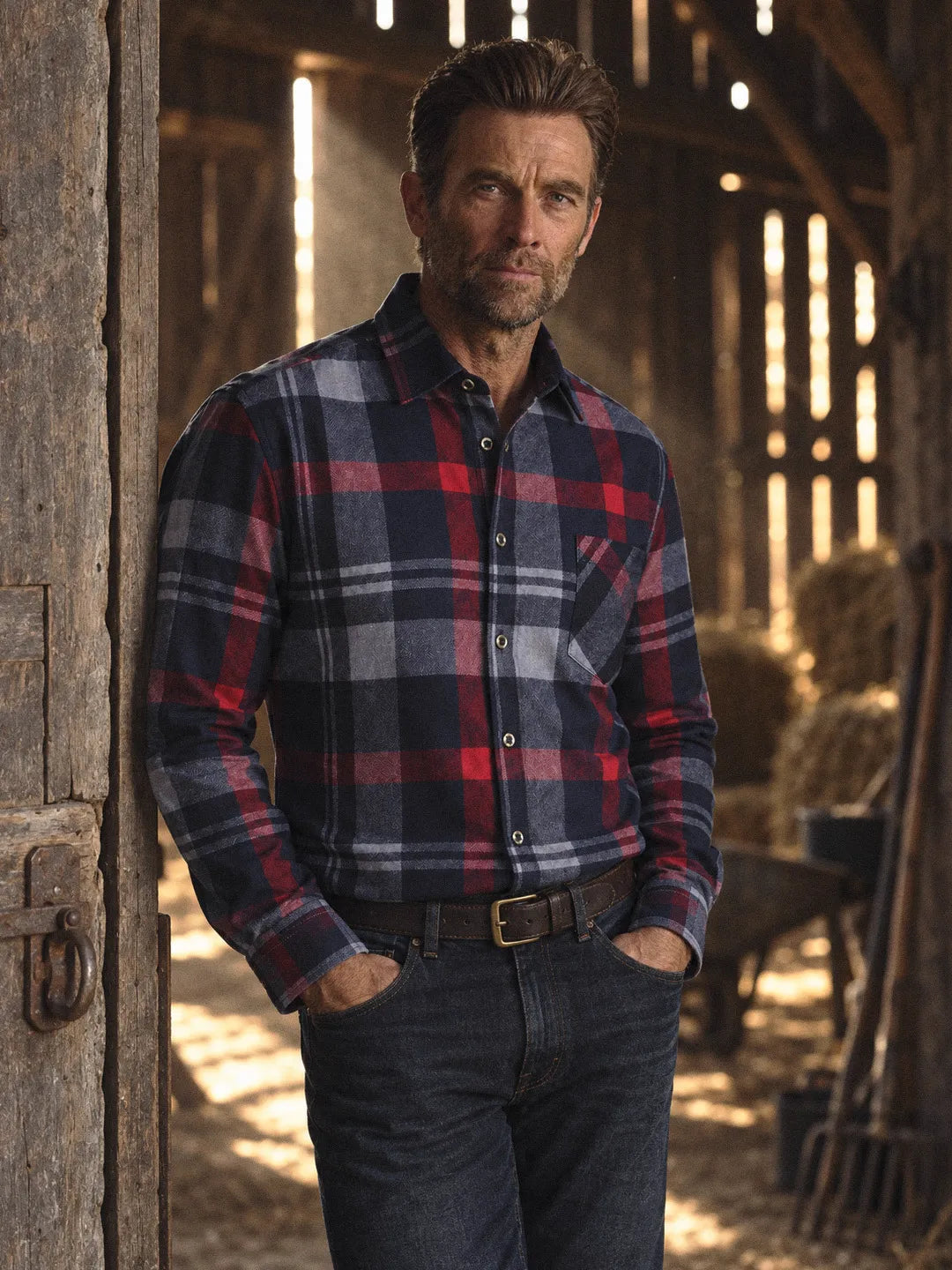Fleece-Lined Flannel Shirt Fenwick