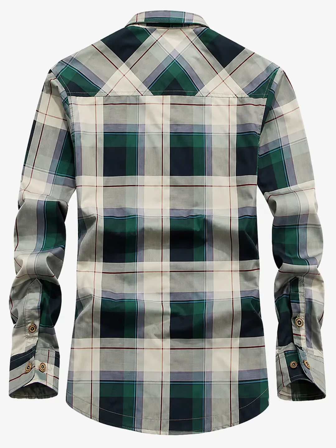Fleece-Lined Plaid Overshirt Wexford