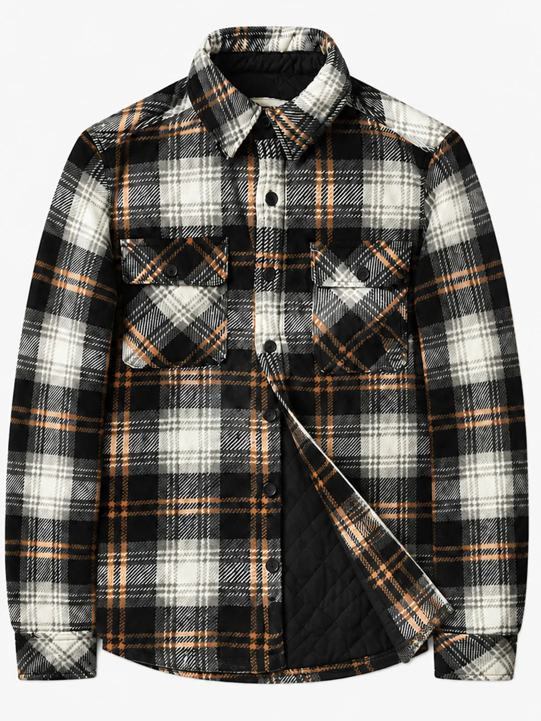 Insulated Plaid Shirt Jacket Pembroke