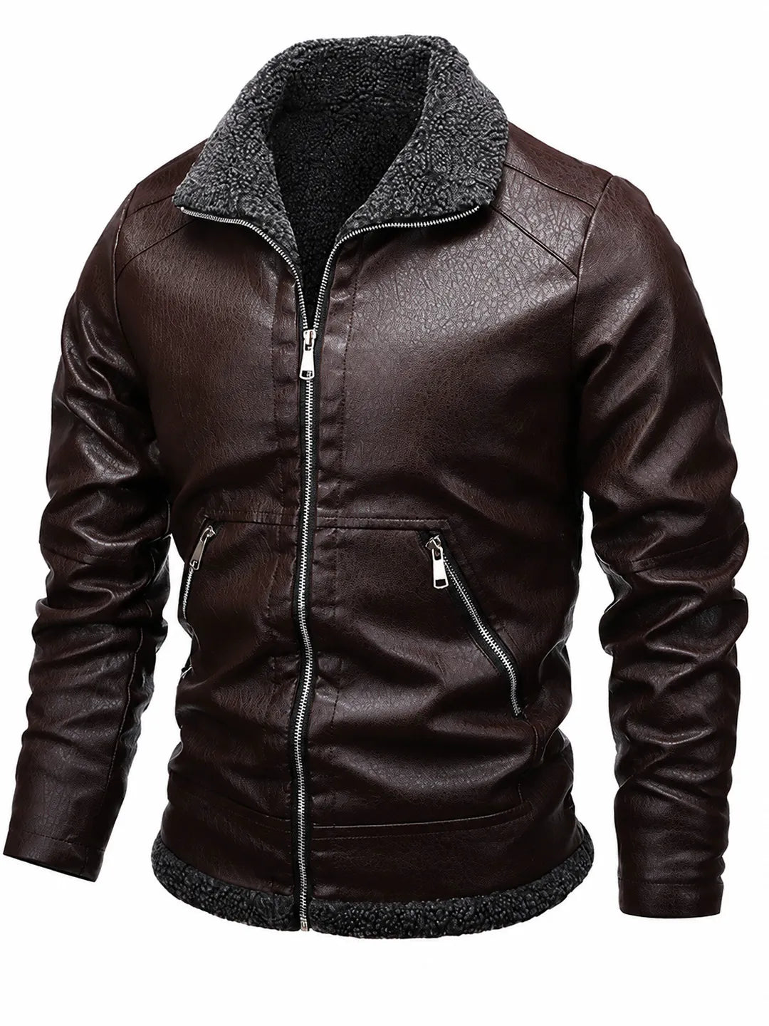 Plush-Lined Aviator Jacket Marlowe