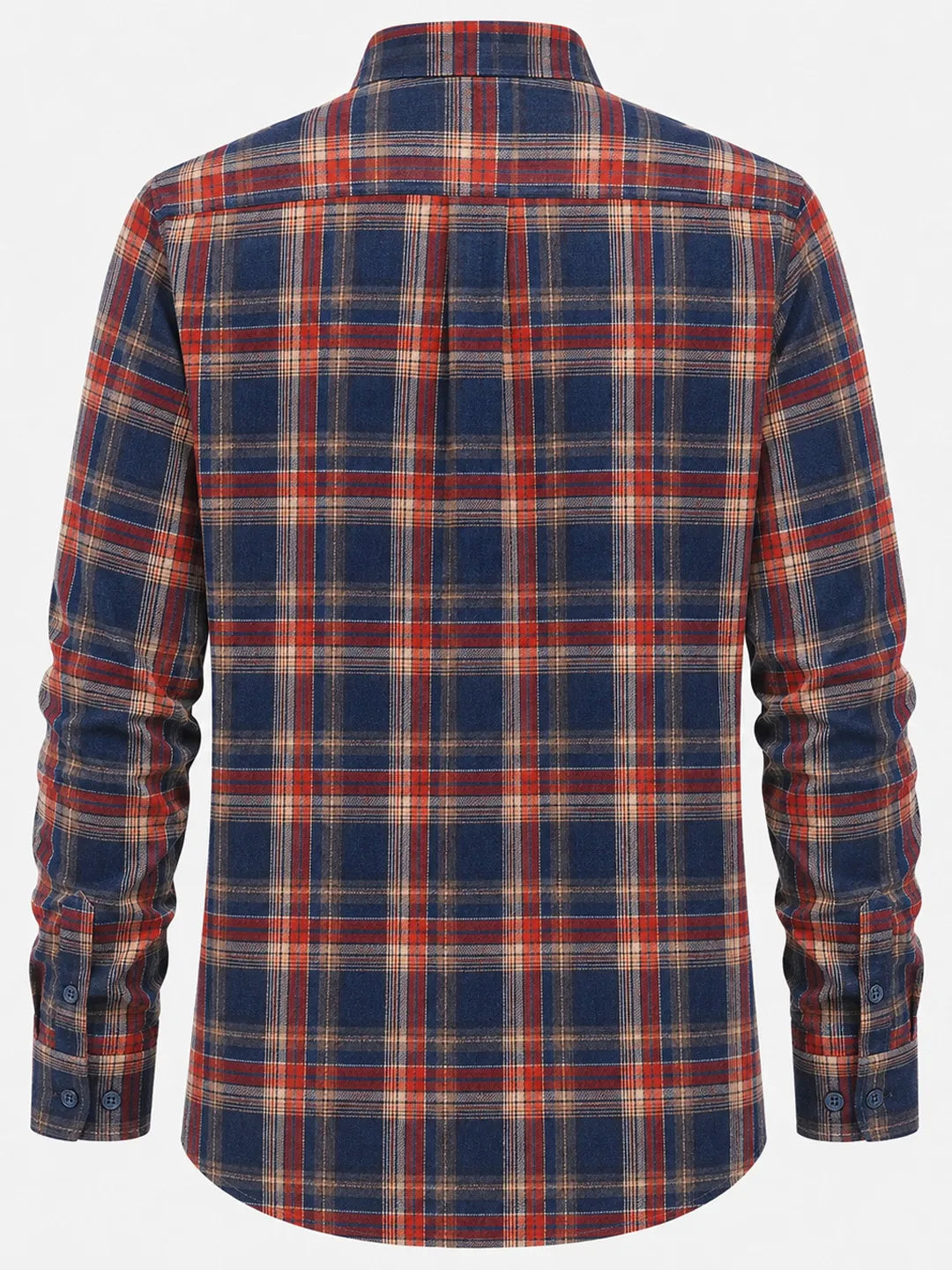 100% Cotton Plaid Flannel Shirt Calder