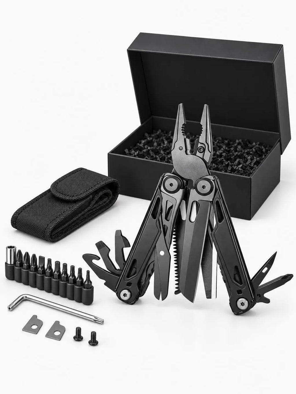 16-in-1 Camping Multi-Tool with Scissors