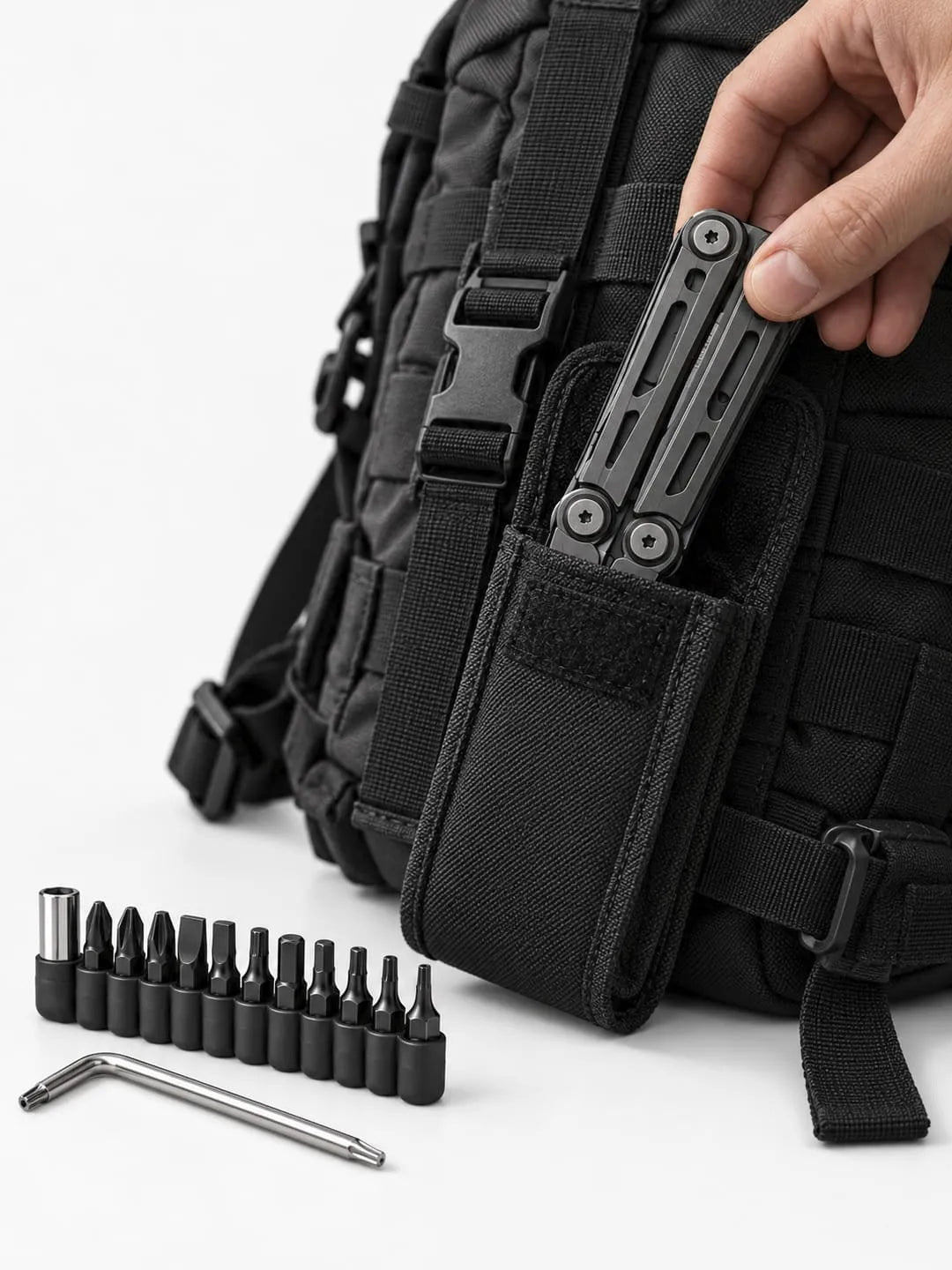 16-in-1 Camping Multi-Tool with Scissors