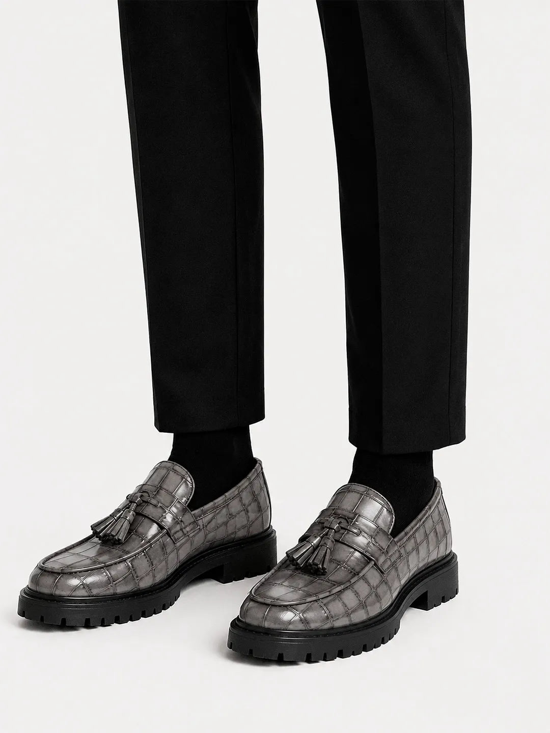 Cotton Dress Socks 5 Pack Sterling Black