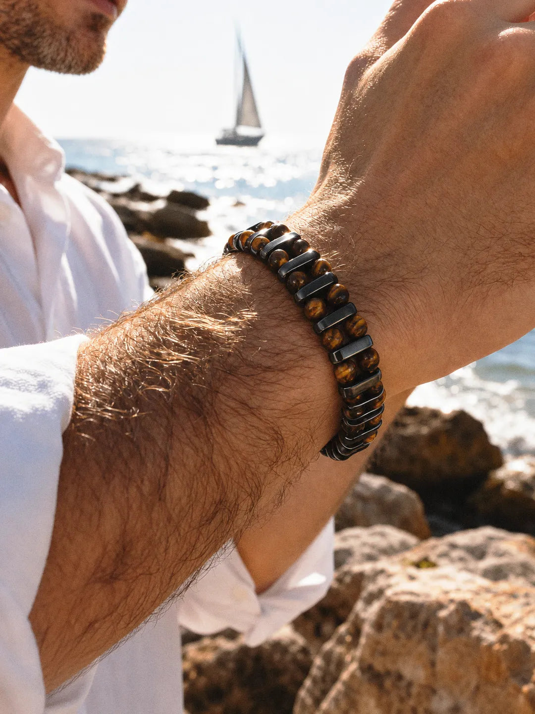 Natural Tiger’s Eye Bracelet Ashford