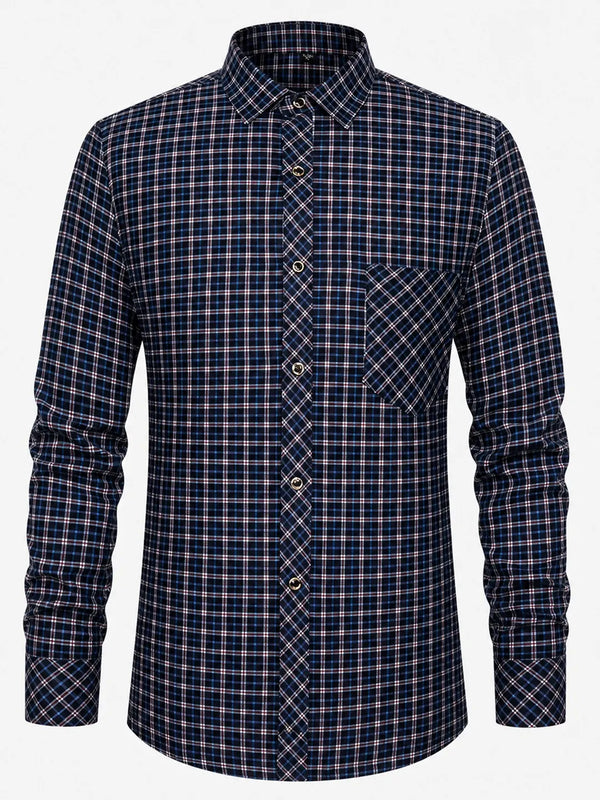 Brushed Plaid Flannel Shirt Westbrook