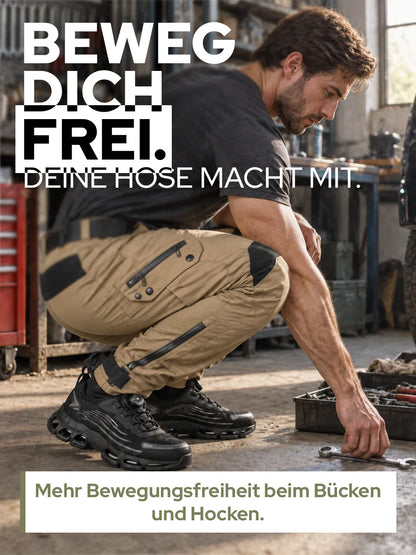 Carver 10-Pocket Work Trousers with Belt