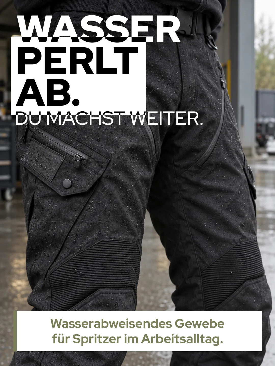 Carver 10-Pocket Work Trousers with Belt