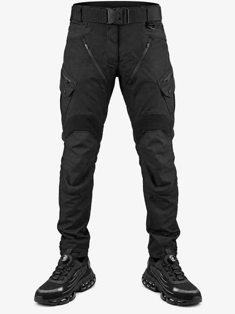 Carver 10-Pocket Work Trousers with Belt — Black