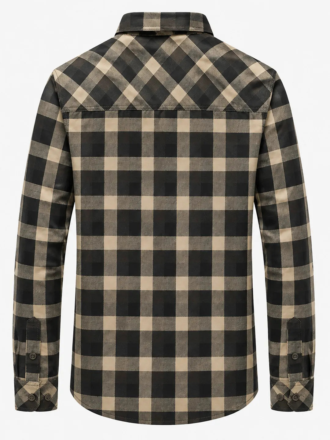 Cotton Plaid Utility Shirt Prescott