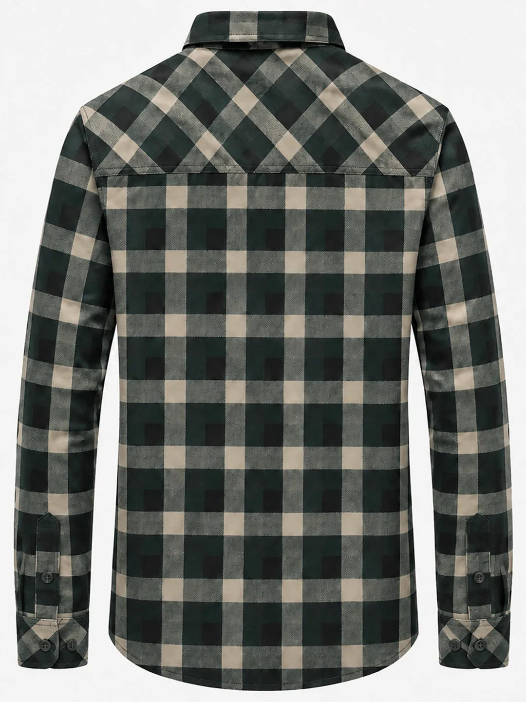 Cotton Plaid Utility Shirt Prescott
