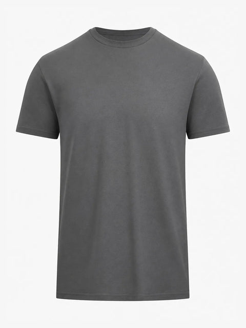 Better-Fit Crew Neck T-Shirt Camden — Charcoal Grey