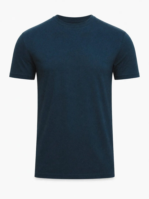 Better-Fit Crew Neck T-Shirt Camden — Navy Blue