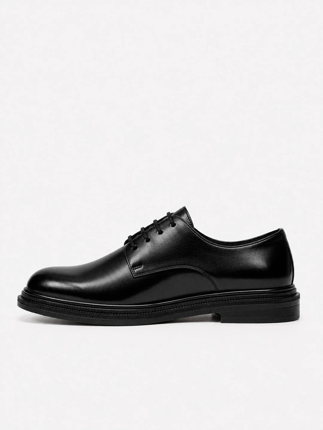 Leather Derby Shoes Windsor Black