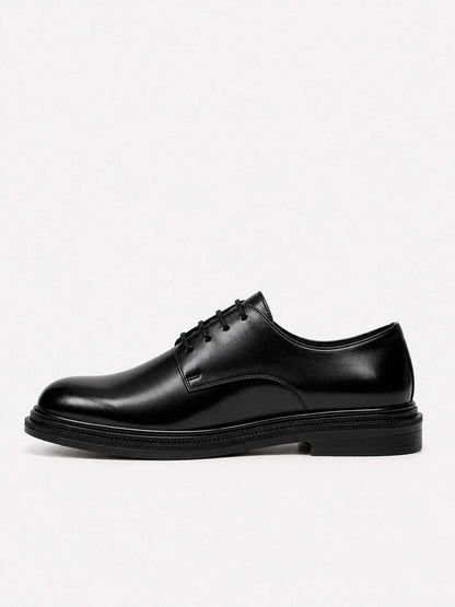 Leather Derby Shoes Windsor Black