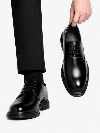 Leather Derby Shoes Windsor Black
