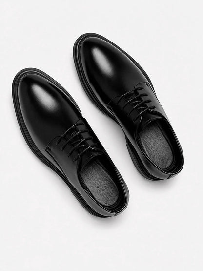 Leather Derby Shoes Windsor Black