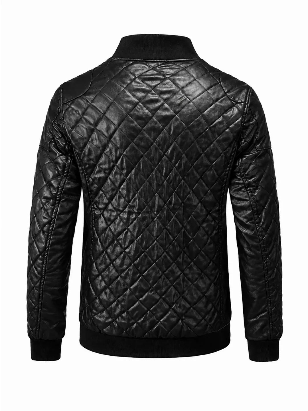 Diamond-Quilted Bomber Jacket Ashford