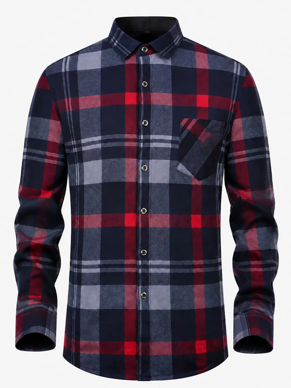 Chemise en flanelle à carreaux doublée en polaire Fenwick