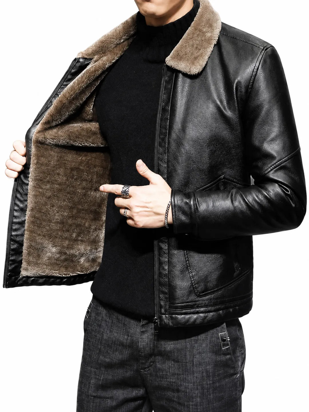 Fleece-Lined Winter Jacket Langford
