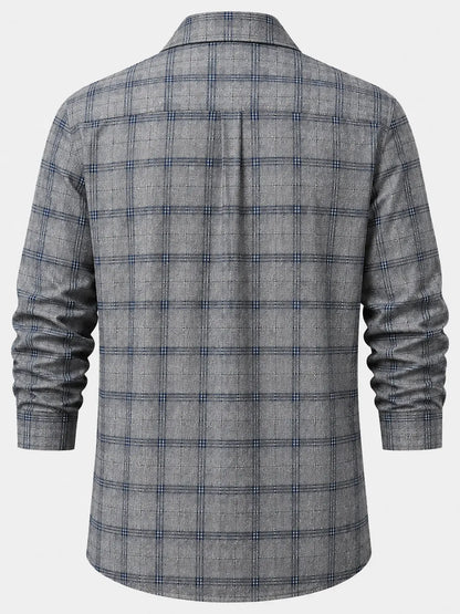 Long-Sleeve Plaid Shirt Norwood