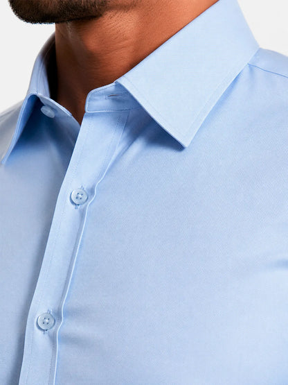 Oxford Long Sleeve Shirt Mercer Oxford Blue