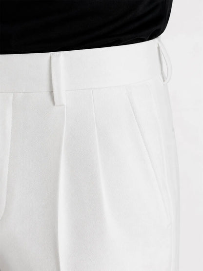 Tailored Trousers Ashton White
