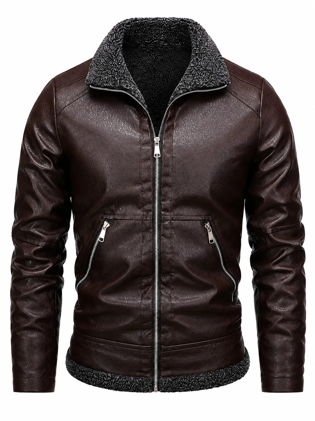Plush-Lined Aviator Jacket Marlowe