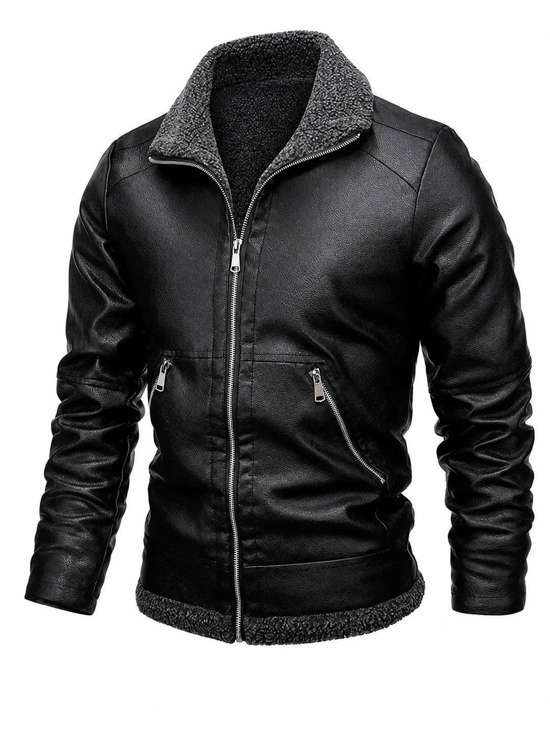 Plush-Lined Aviator Jacket Marlowe