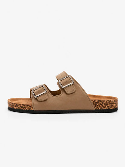 Leather Sandals Dune Sand Beige
