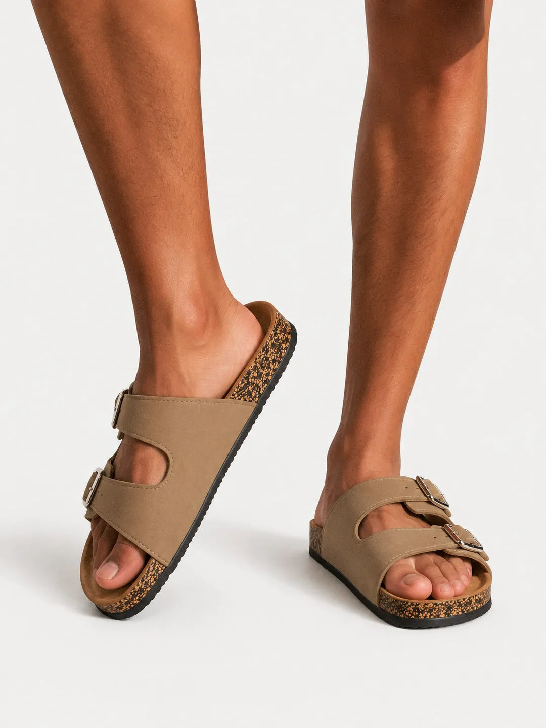 Leather Sandals Dune Sand Beige