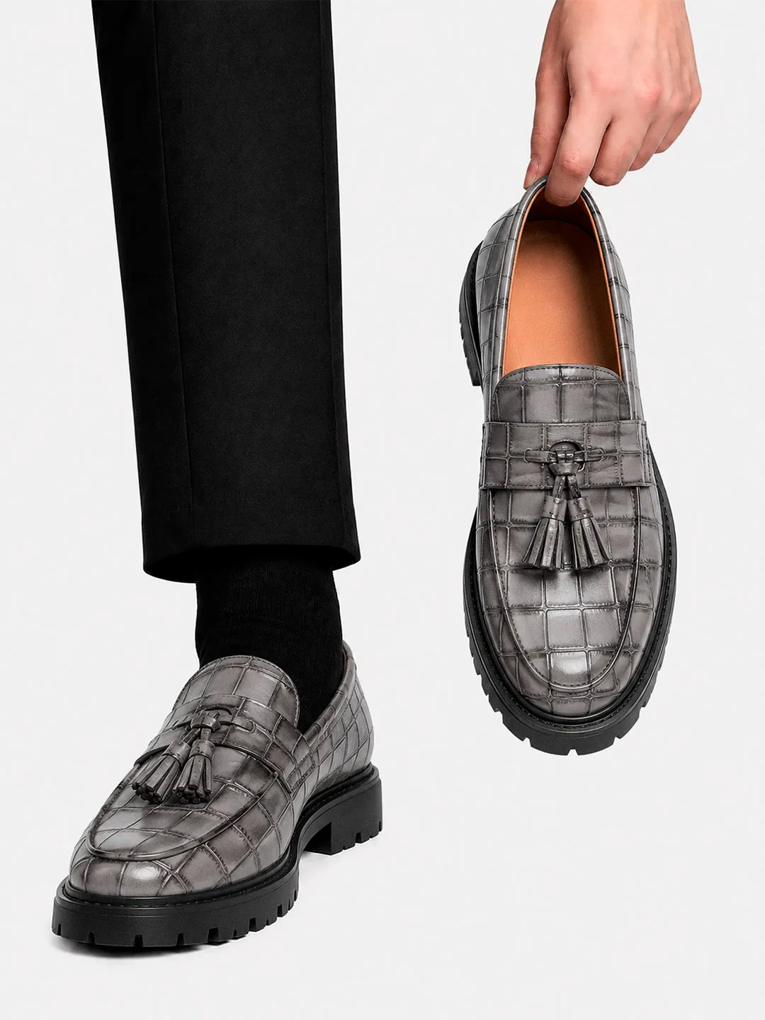 Tassel Loafers Sterling Anthracite